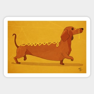 Hot Dog Sticker